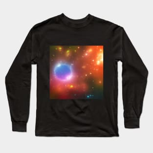 Colorful Galaxy Long Sleeve T-Shirt